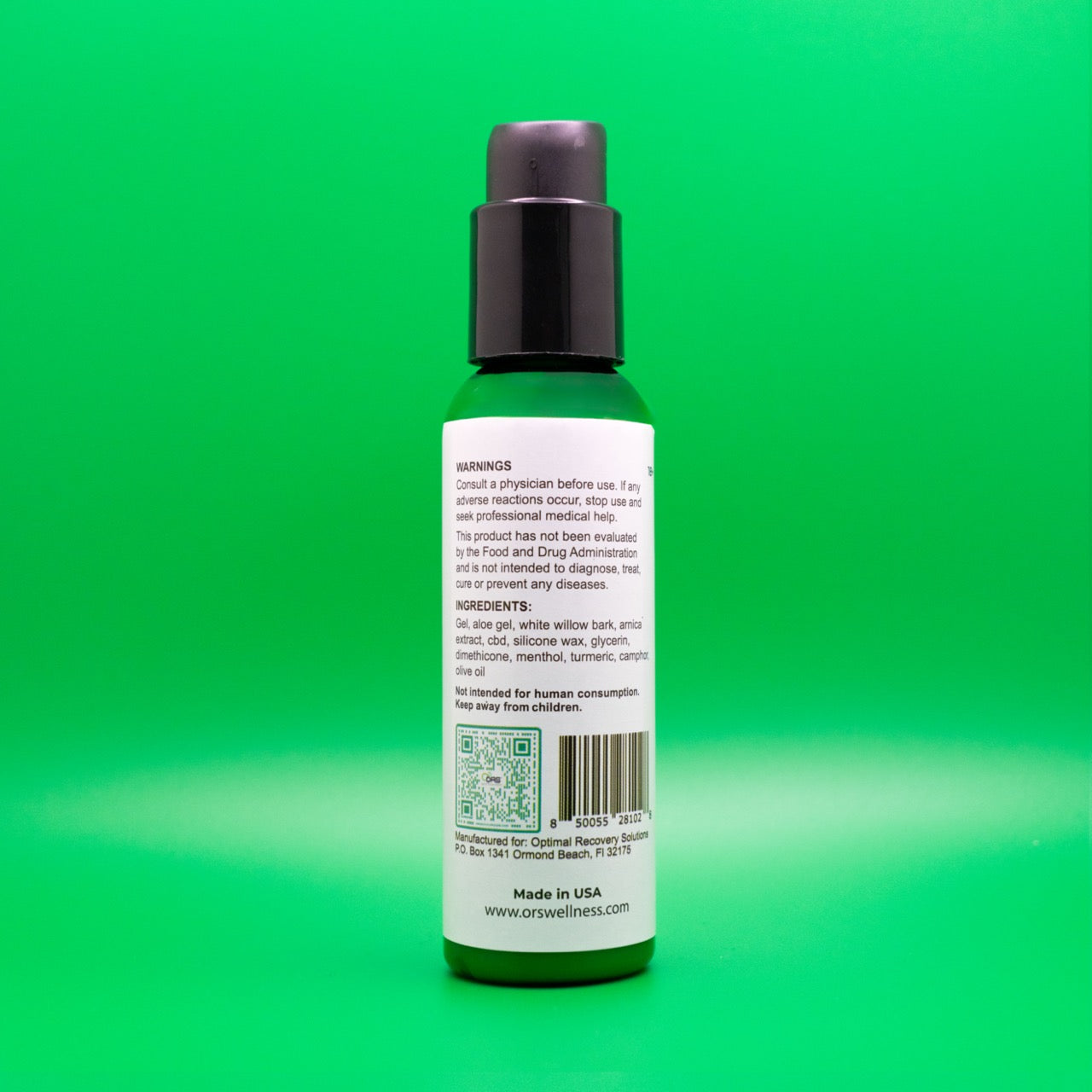 ORS Premium Sports Pain Relief Cream 1000mg CBD - 2oz
