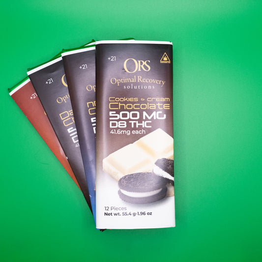ORS Chocolate Bars Milk -  500mg Delta-8