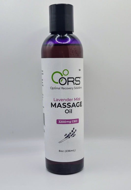 Lavender Mist Massage Oil - 3200 MG CBD